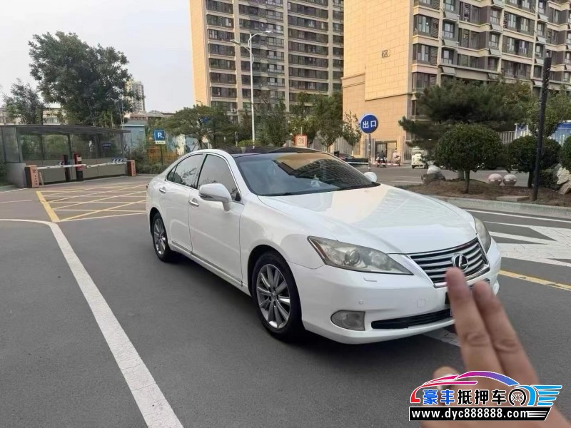 11年雷克萨斯ES轿车抵押车出售
