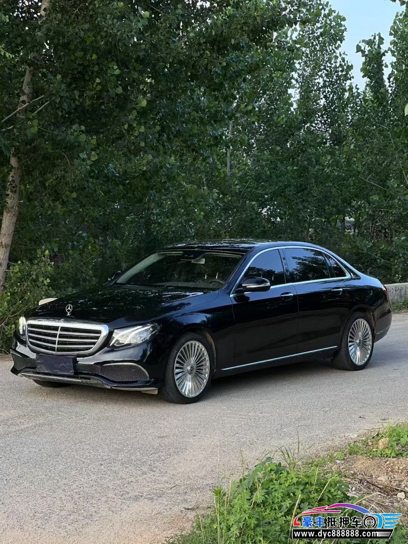 18年奔驰E轿车抵押车出售