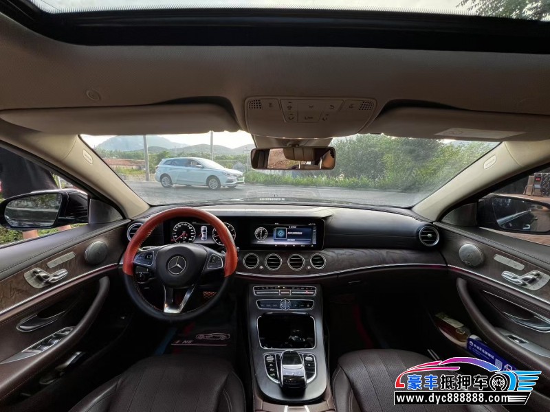 18年奔驰E轿车抵押车出售