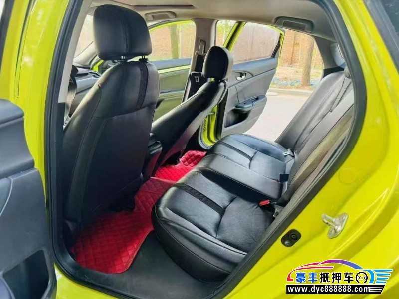 19年本田思域轿车抵押车出售