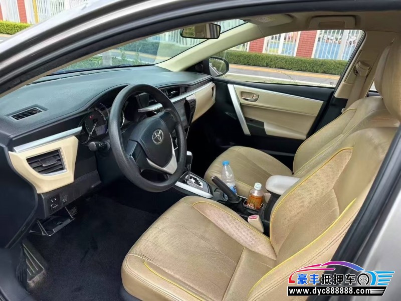 18年丰田卡罗拉轿车抵押车出售