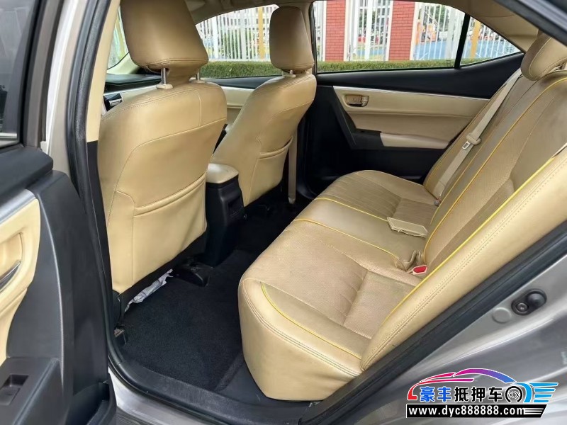 18年丰田卡罗拉轿车抵押车出售