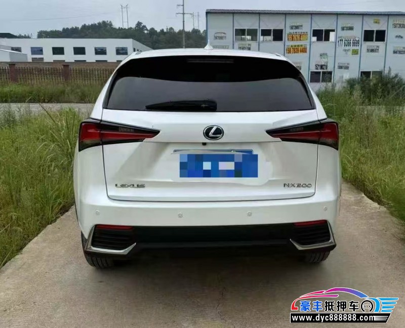 20年雷克萨斯NX轿车抵押车出售