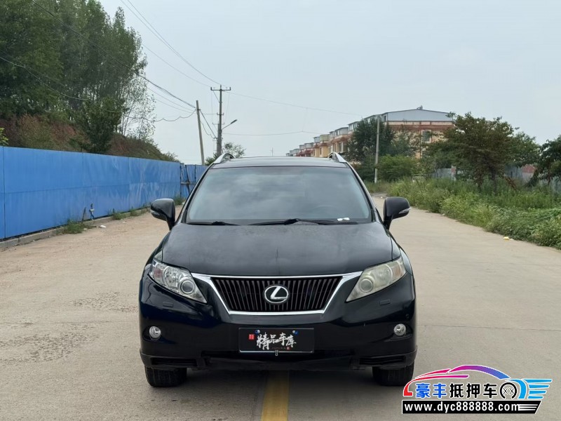 12年雷克萨斯RXSUV抵押车出售