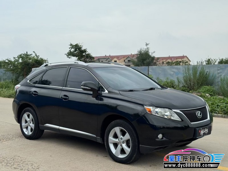 12年雷克萨斯RXSUV抵押车出售