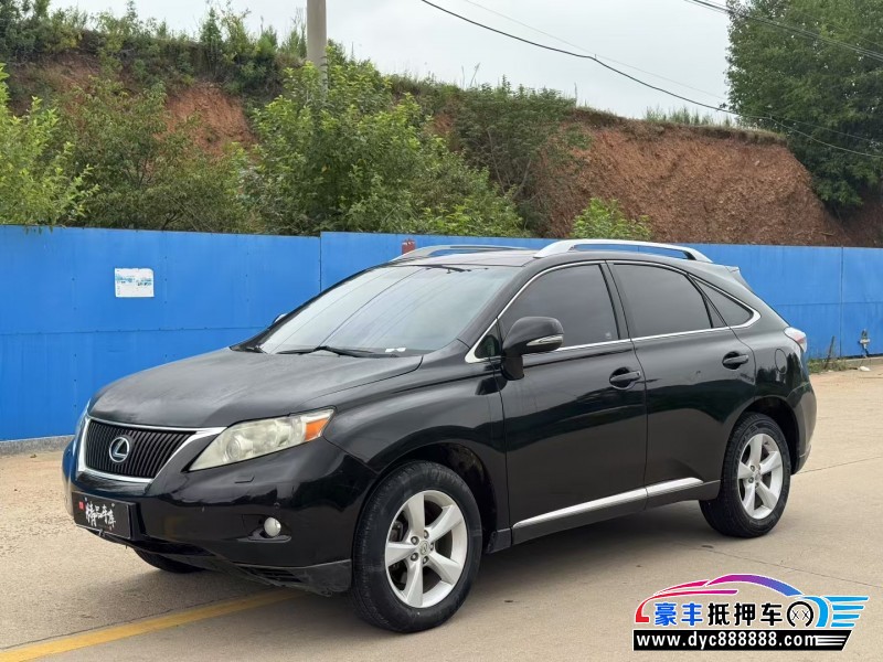 12年雷克萨斯RXSUV抵押车出售