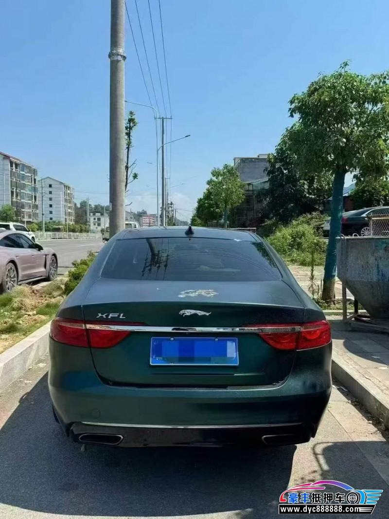 18年捷豹XFL轿车抵押车出售