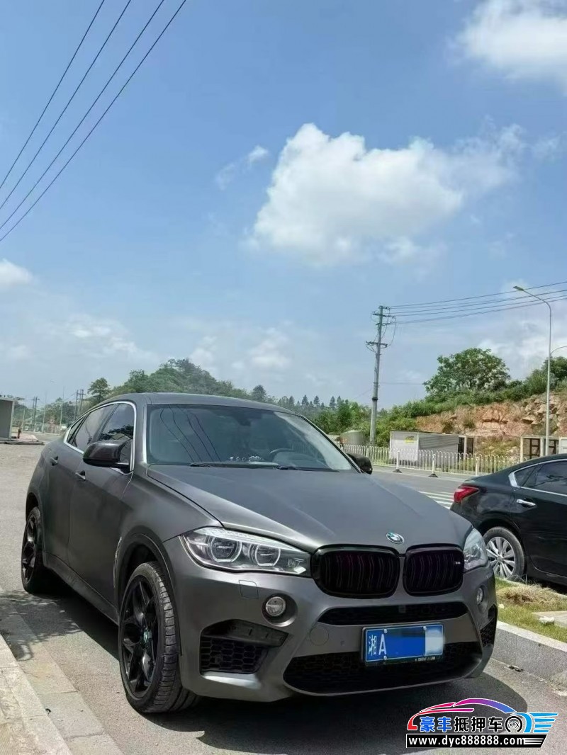 18年宝马X6SUV抵押车出售