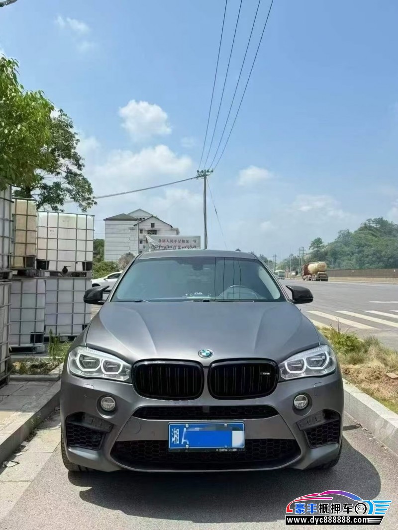 18年宝马X6SUV抵押车出售