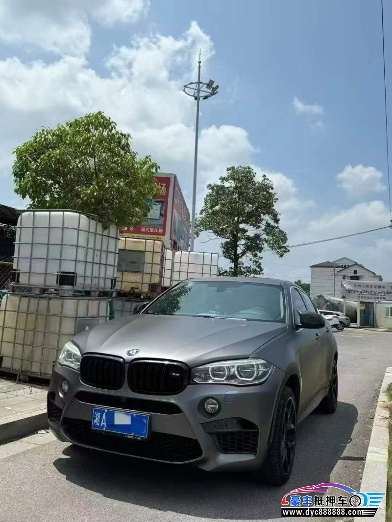 18年宝马X6SUV抵押车出售