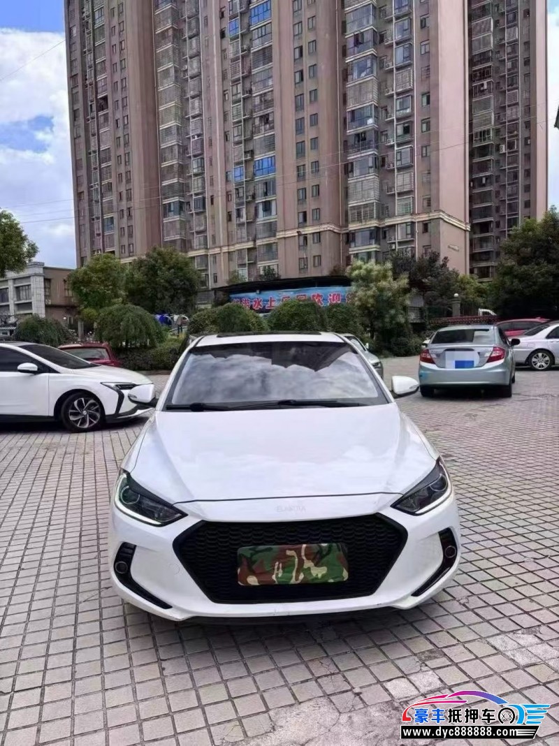 18年现代领动轿车抵押车出售