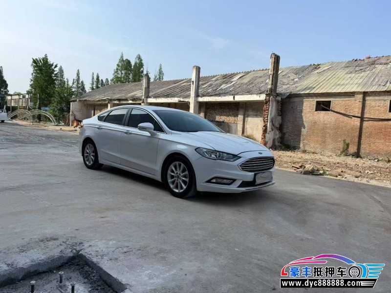 18年福特蒙迪欧轿车抵押车出售