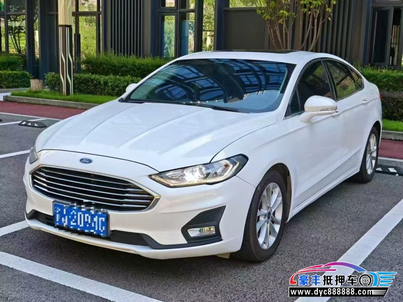 19年福特蒙迪欧轿车抵押车出售