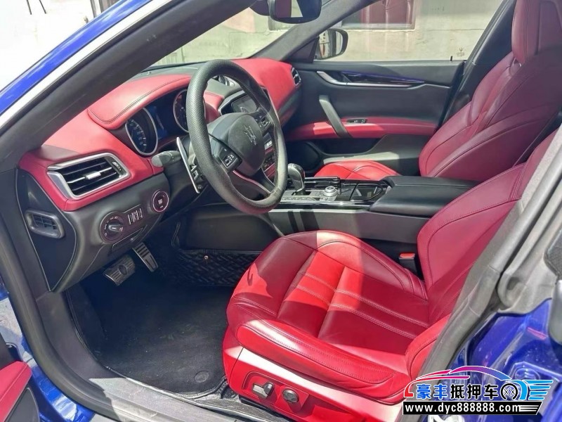 17年玛莎拉蒂Ghibli轿车抵押车出售