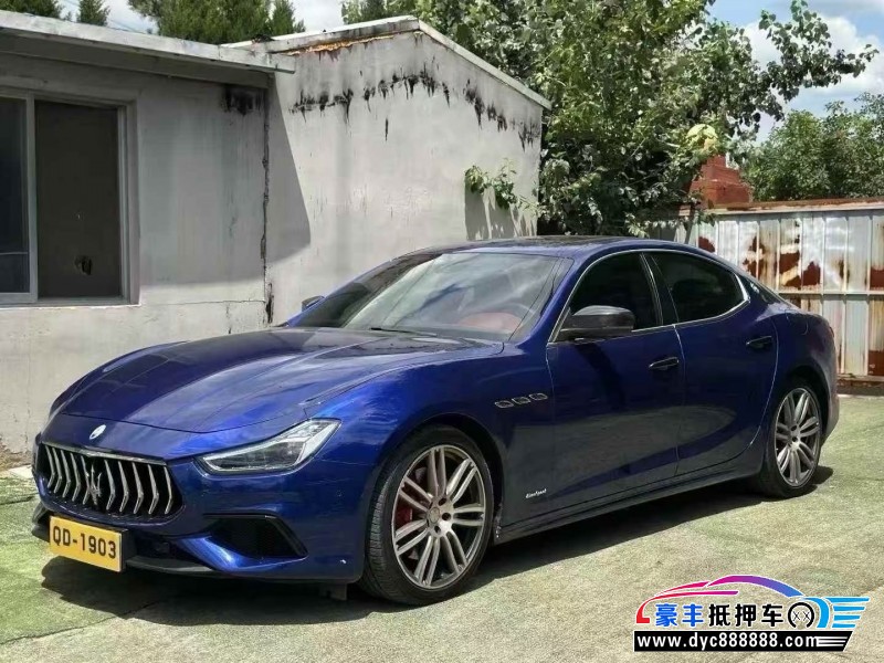 17年玛莎拉蒂Ghibli轿车抵押车出售