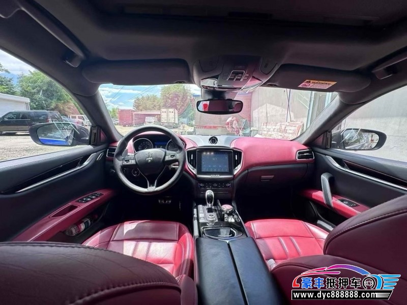 17年玛莎拉蒂Ghibli轿车抵押车出售