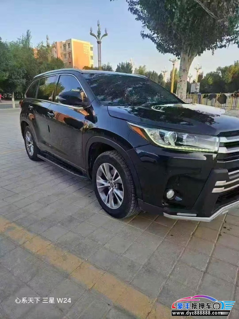 20年丰田汉兰达轿车抵押车出售