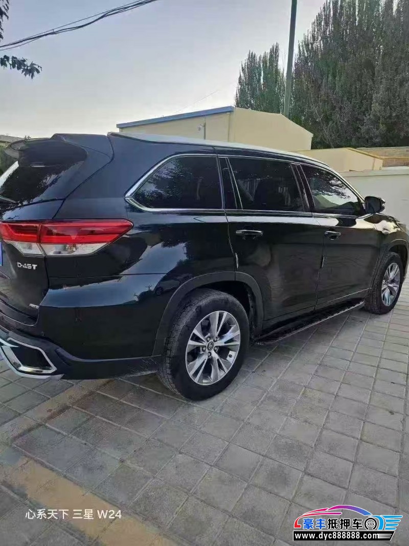 20年丰田汉兰达轿车抵押车出售