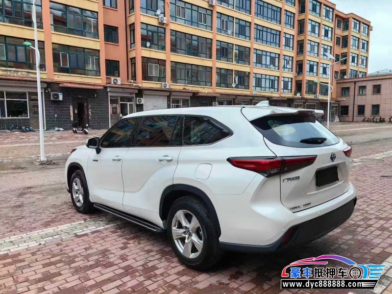 23年丰田汉兰达轿车抵押车出售