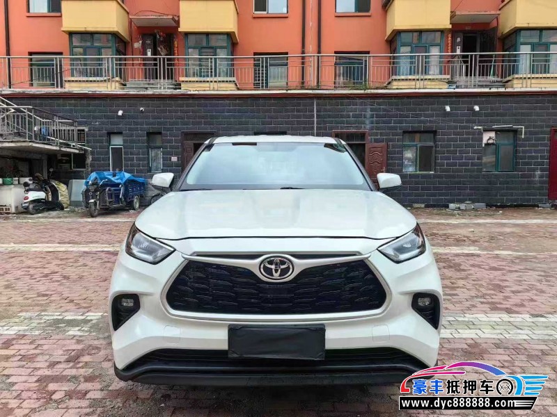 23年丰田汉兰达轿车抵押车出售