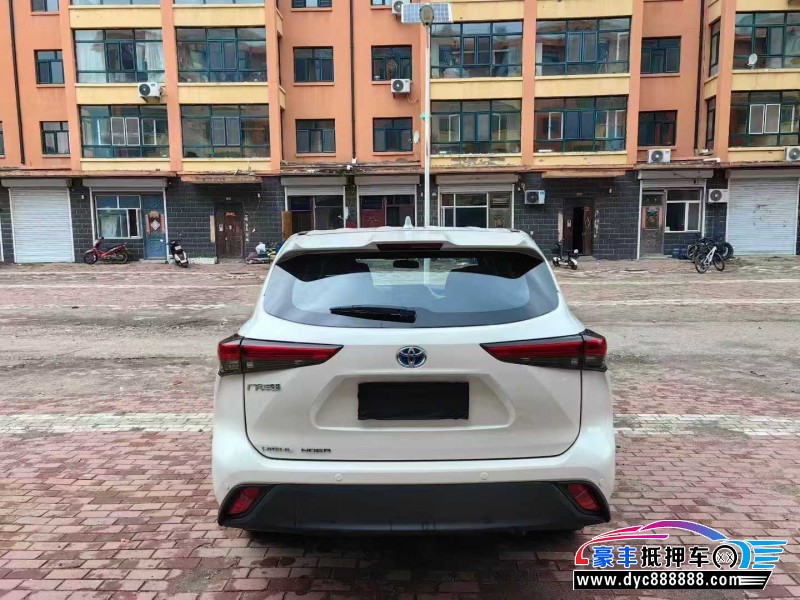 23年丰田汉兰达轿车抵押车出售