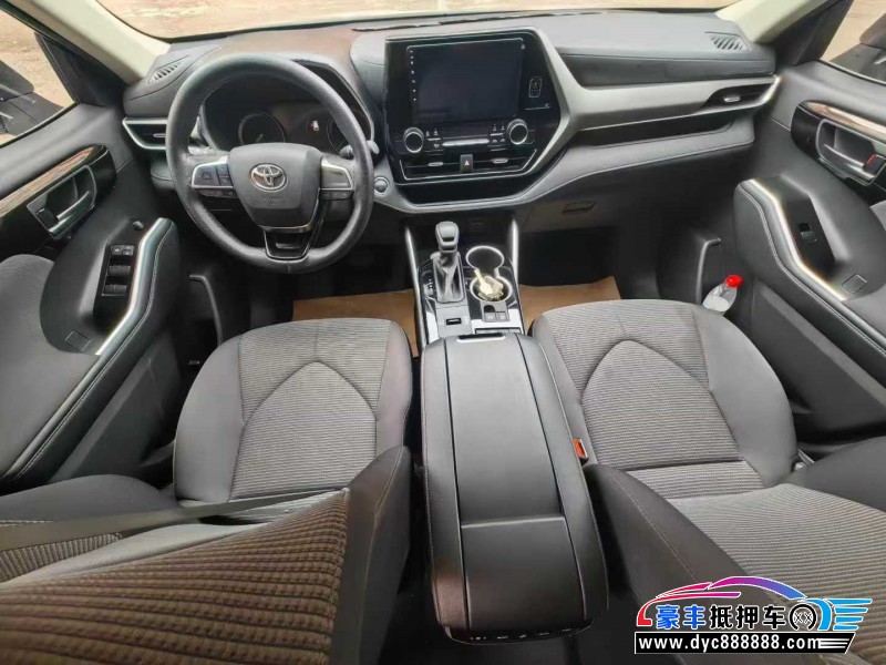 23年丰田汉兰达轿车抵押车出售