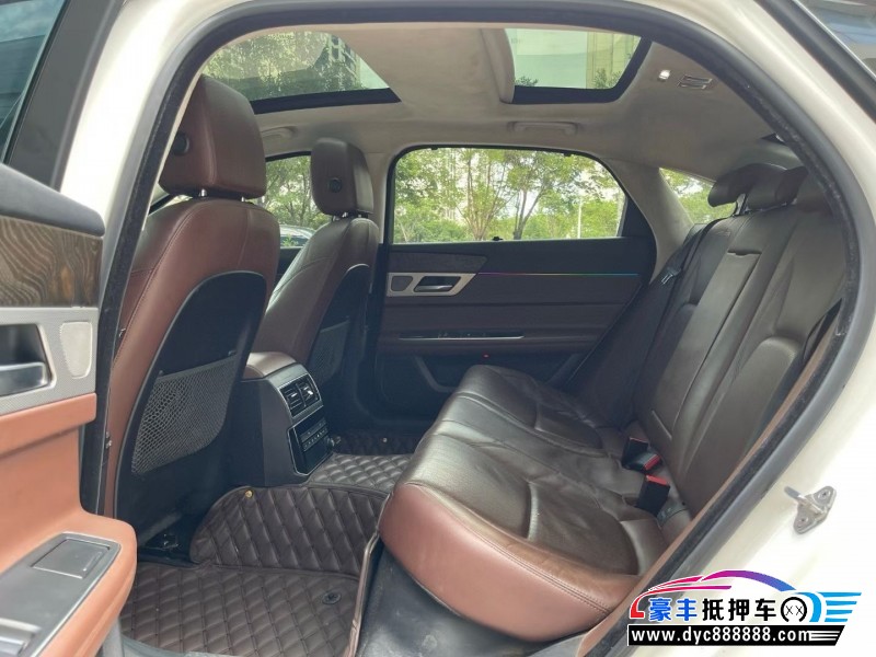 18年捷豹XFL轿车抵押车出售