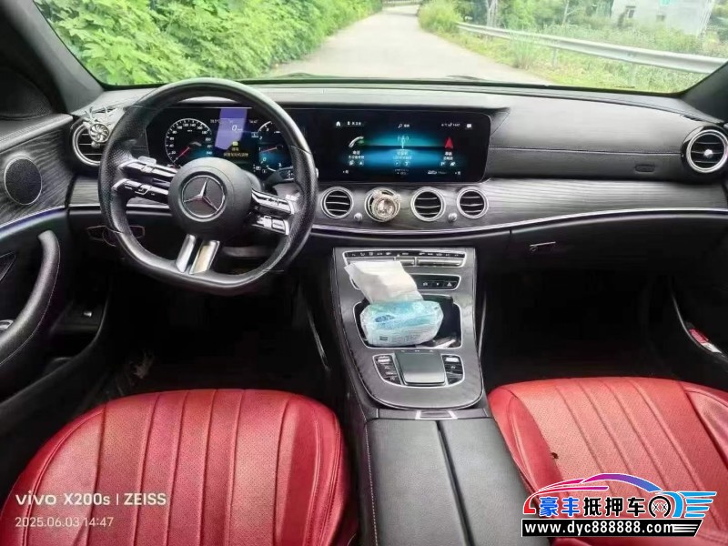 21年奔驰E轿车抵押车出售