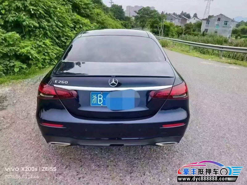 21年奔驰E轿车抵押车出售