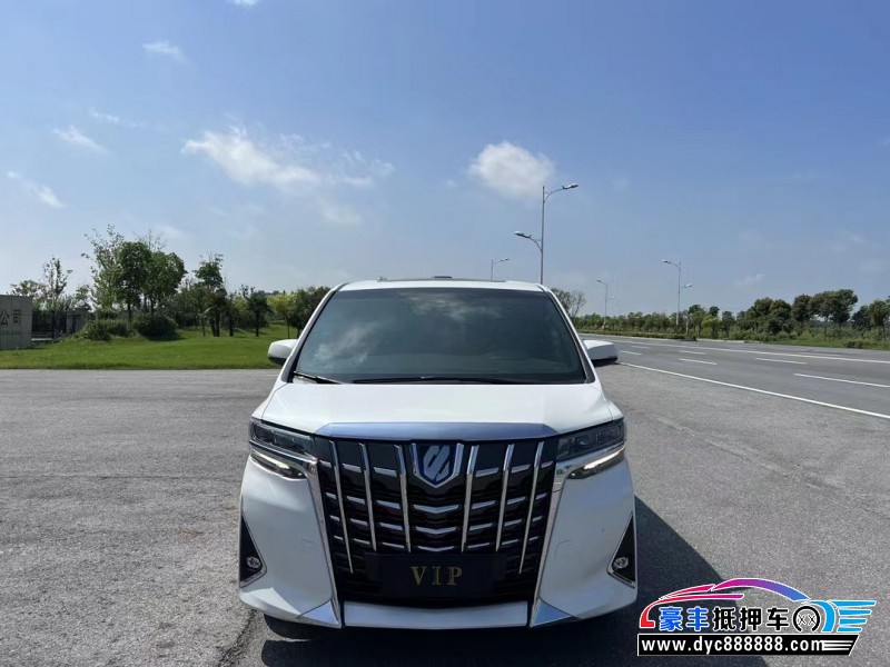 20年丰田埃尔法轿车抵押车出售