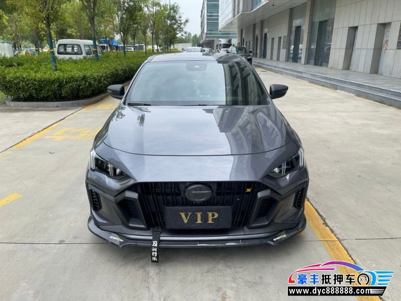 24年传祺影豹轿车抵押车出售