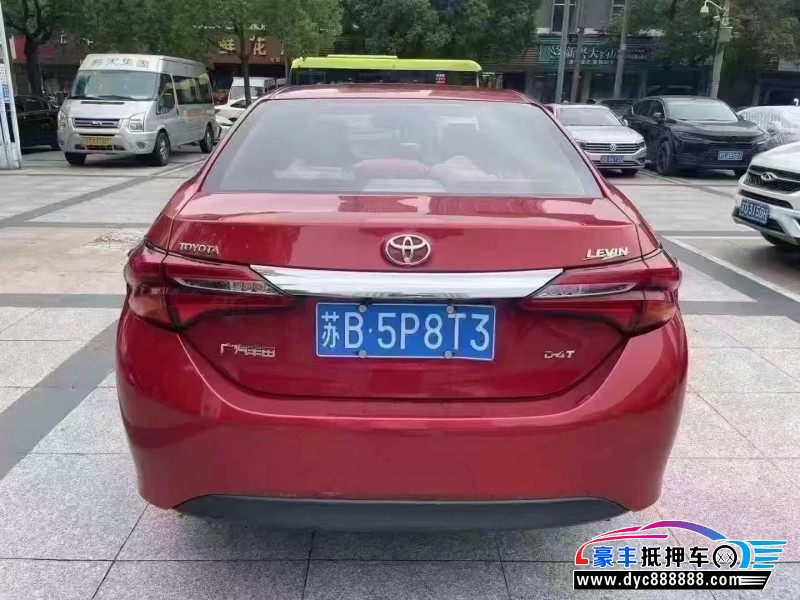 18年丰田雷凌轿车抵押车出售