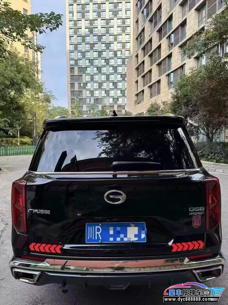 22年传祺GS8轿车抵押车出售