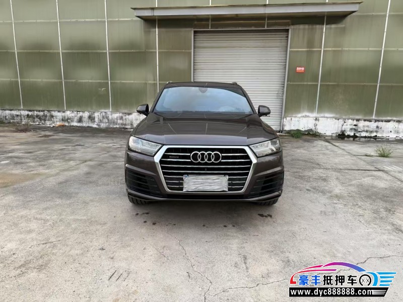 19年奥迪Q7SUV抵押车出售