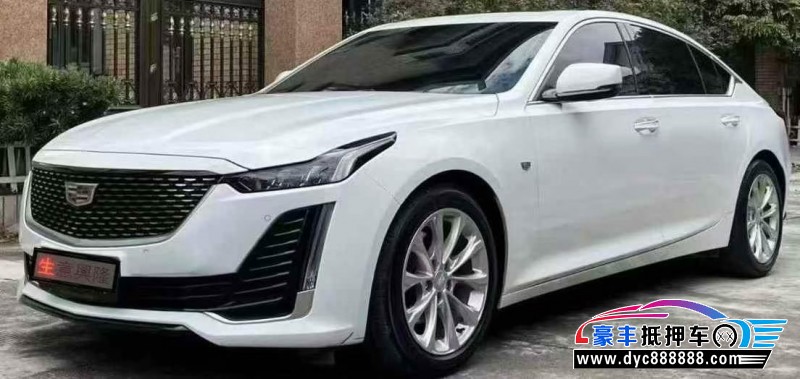 23年凯迪拉克CT5轿车抵押车出售