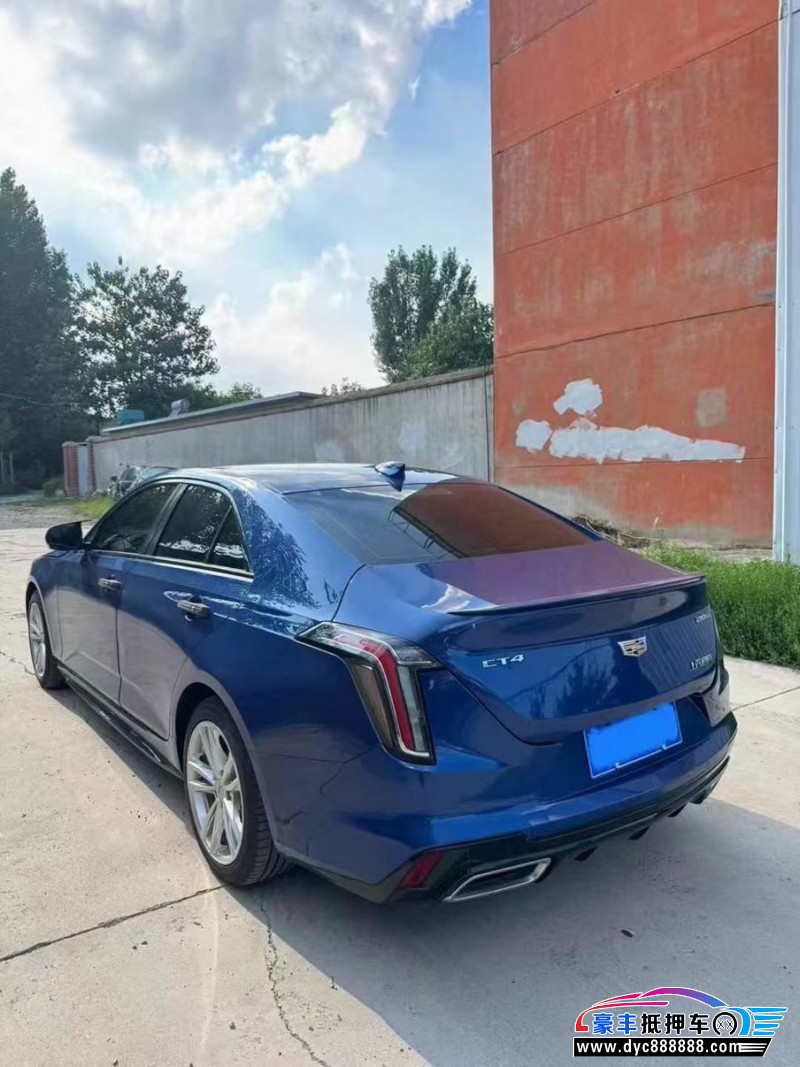 21年凯迪拉克CT4轿车抵押车出售