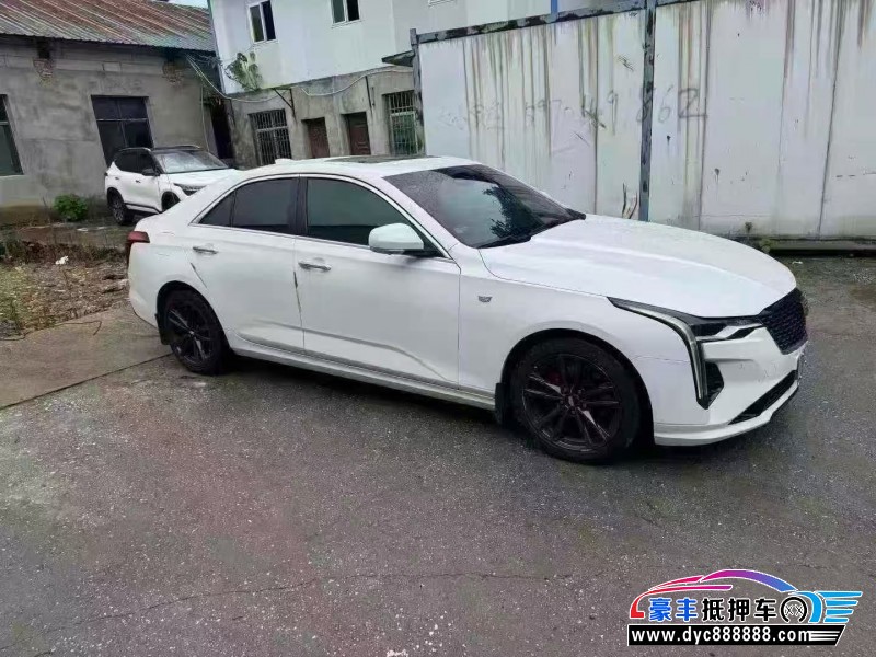 22年凯迪拉克CT4轿车抵押车出售