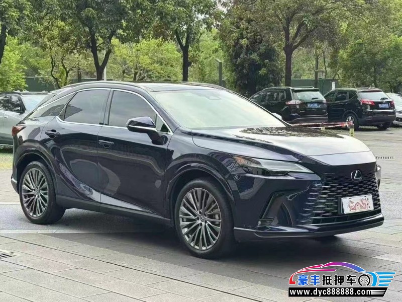 23年雷克萨斯RX轿车抵押车出售