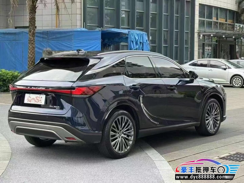 23年雷克萨斯RX轿车抵押车出售