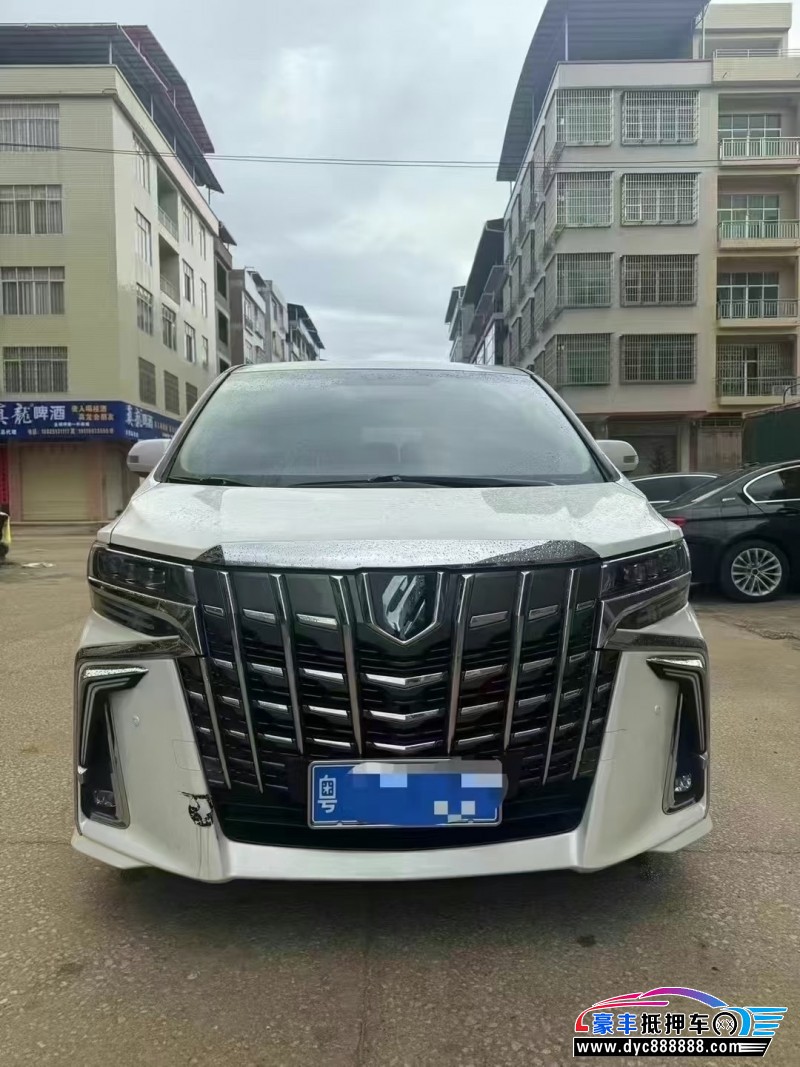 15年丰田埃尔法轿车抵押车出售