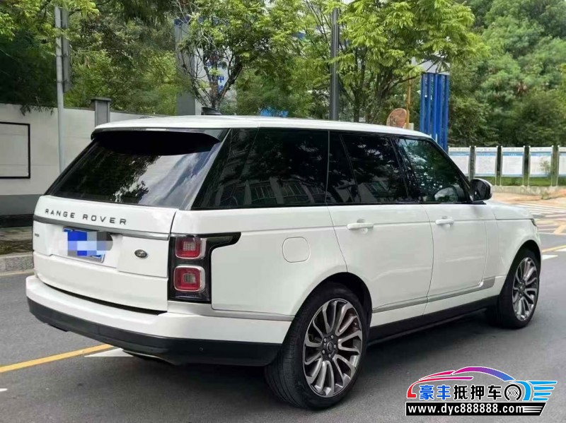 18年路虎揽胜行政轿车抵押车出售