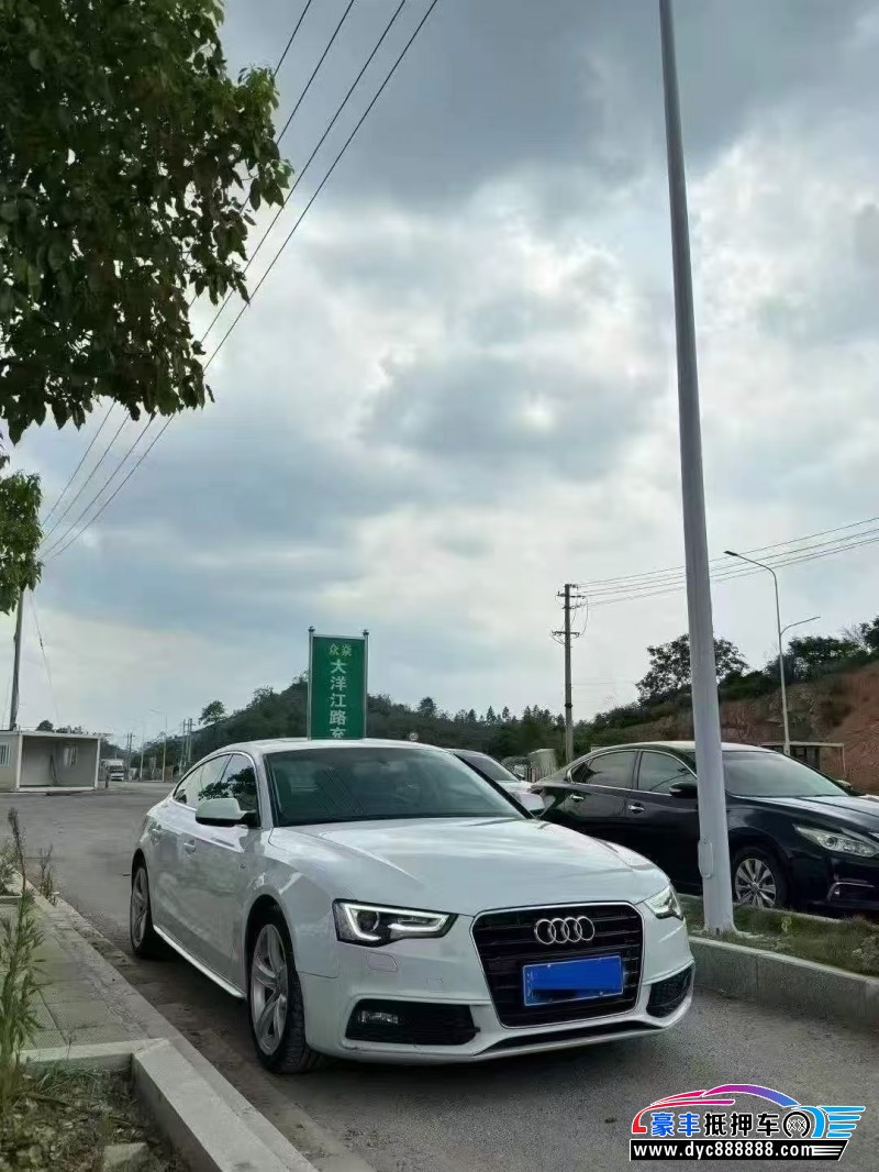 16年奥迪A5轿车抵押车出售