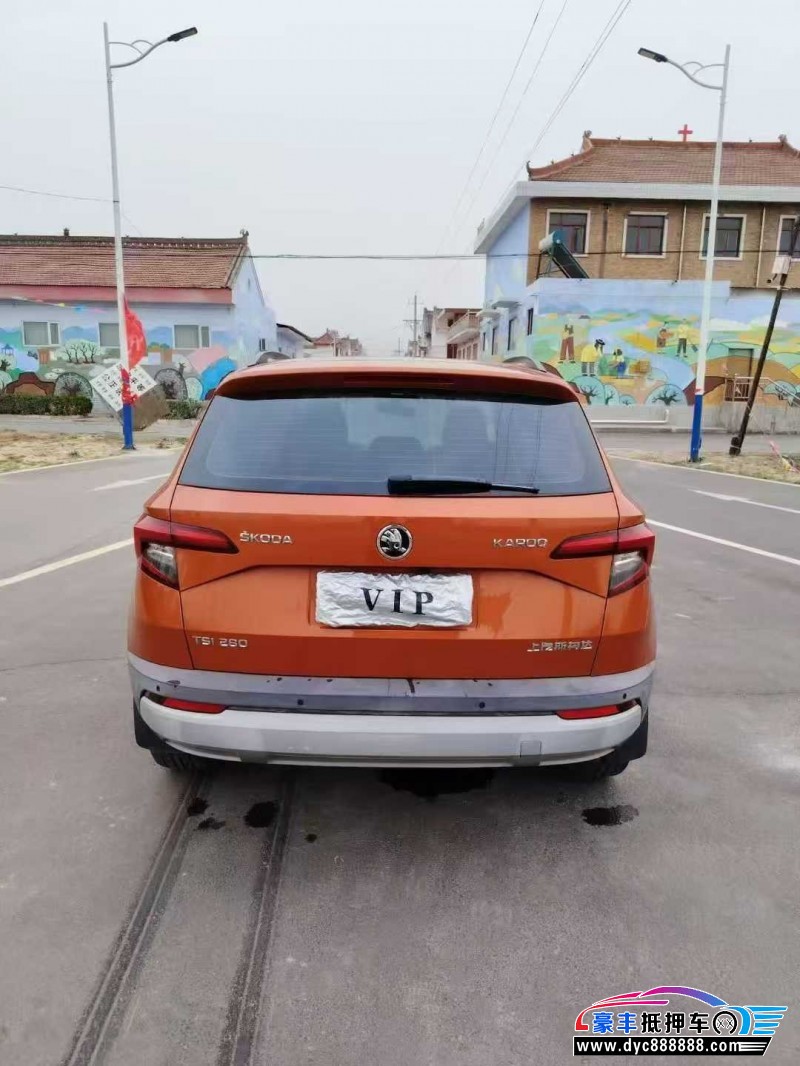 18年斯柯达柯珞克轿车抵押车出售