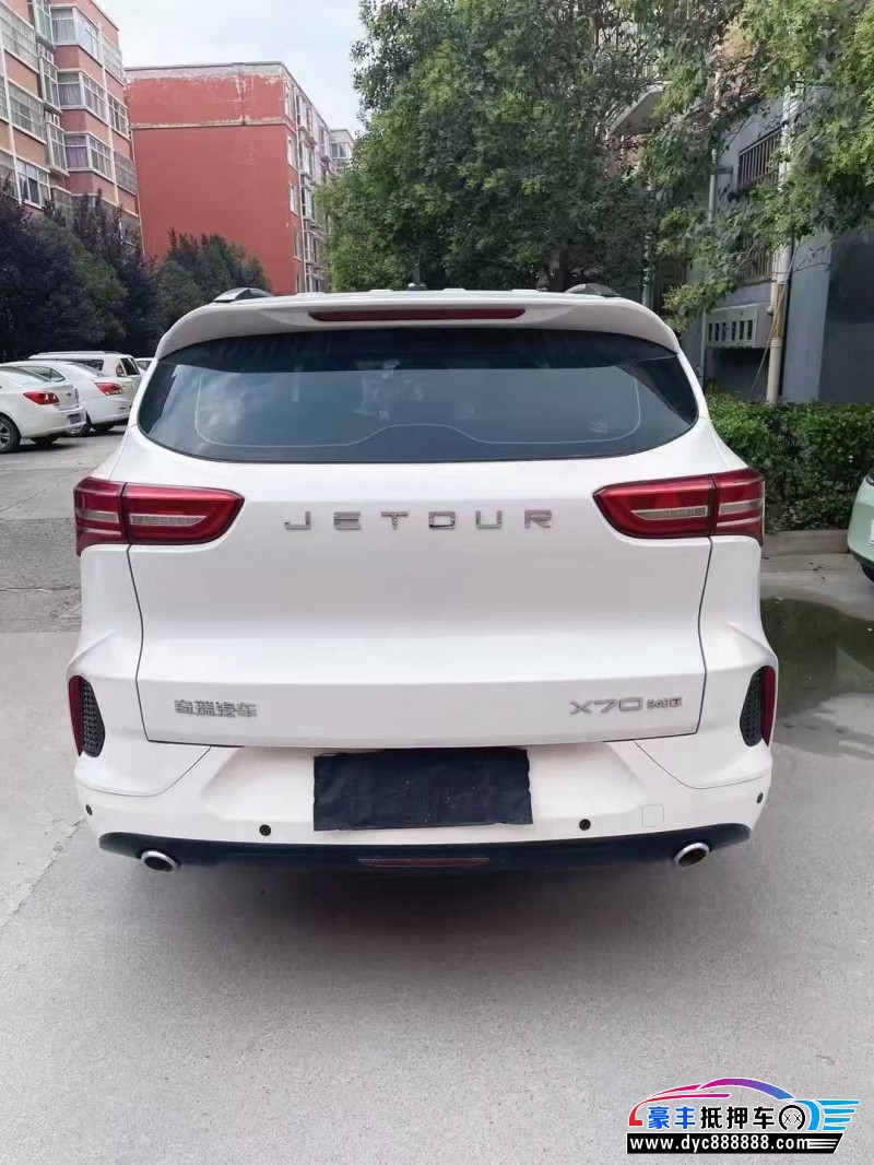 22年捷途X70轿车抵押车出售