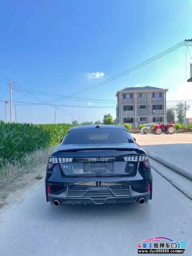 22年领克03轿车抵押车出售