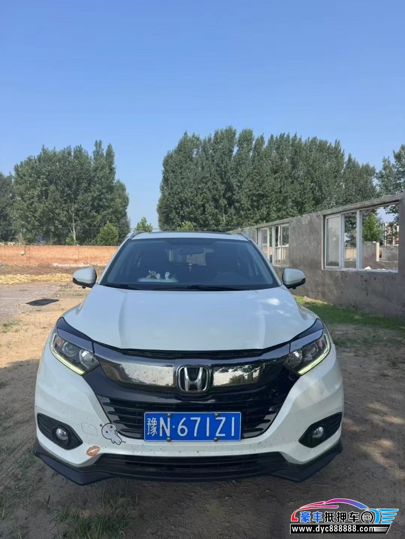 22年本田缤智轿车抵押车出售