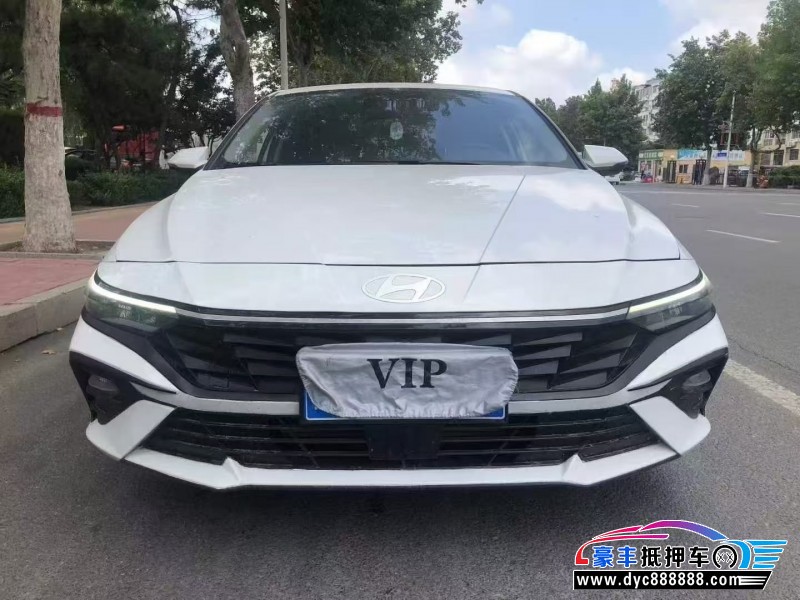 24年现代伊兰特轿车抵押车出售