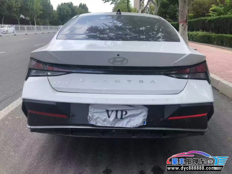 24年现代伊兰特轿车抵押车出售