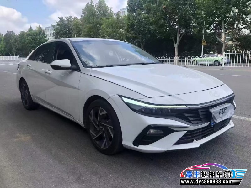 24年现代伊兰特轿车抵押车出售