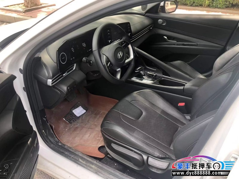 24年现代伊兰特轿车抵押车出售